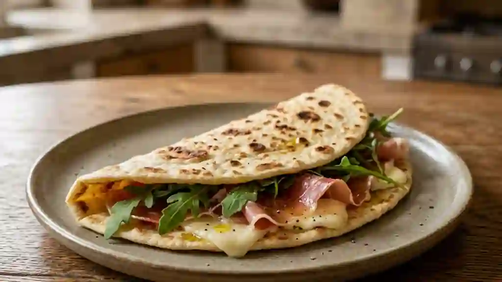 Piadina Italienne Souple et Dorée - Photo de présentation