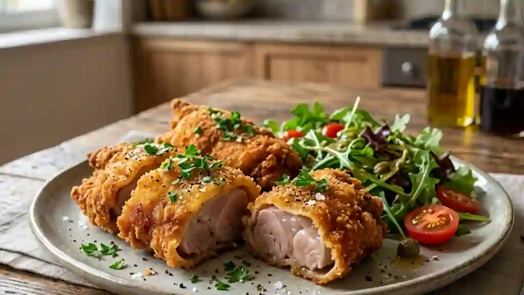 Pieds de porc croustillants et fondants - Photo de présentation