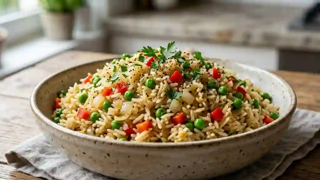 Pilaf au Cumin et Légumes Fondants - Photo de présentation