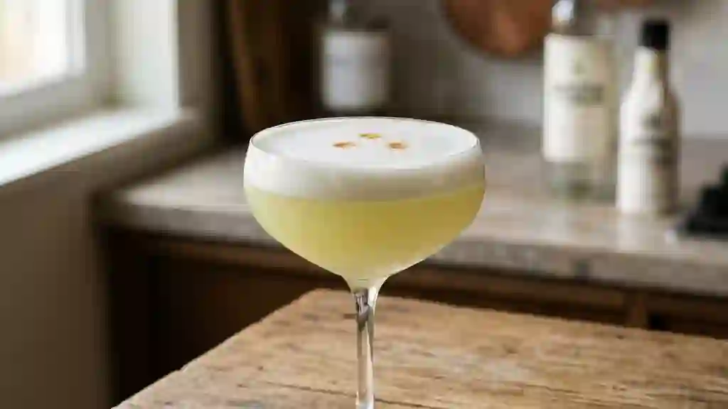 Pisco Sour Onctueux et Citronné - Photo de présentation