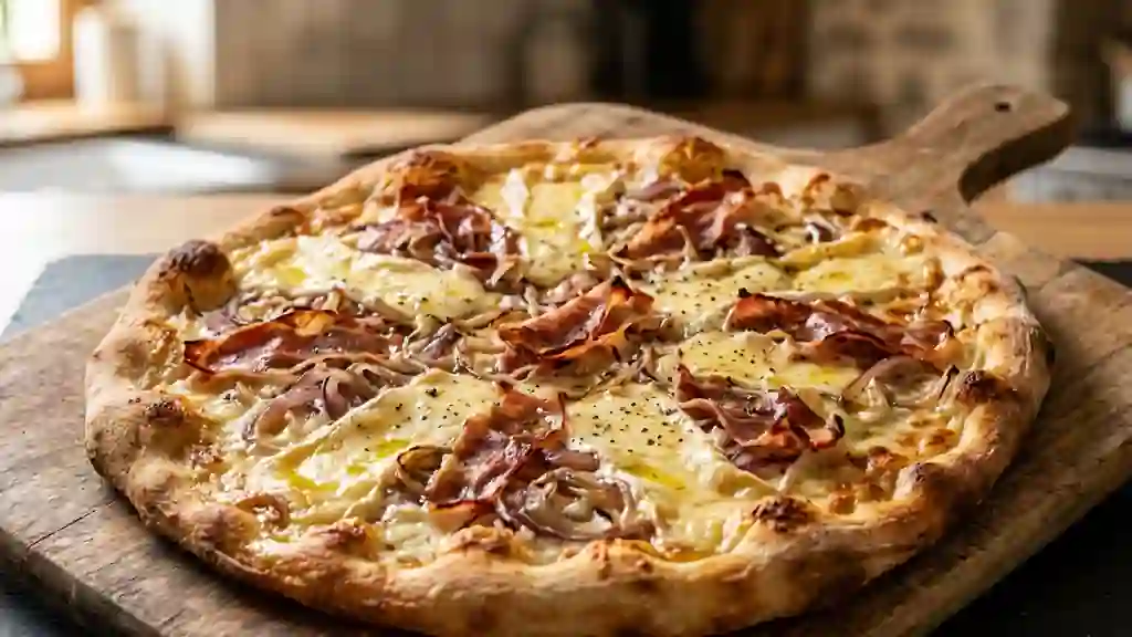 Pizza Savoyarde au Reblochon Fondant - Photo de présentation