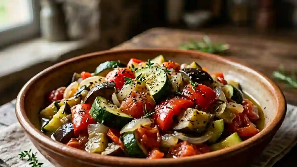 Poêlée Corse aux Légumes du Soleil Fondants - Photo de présentation