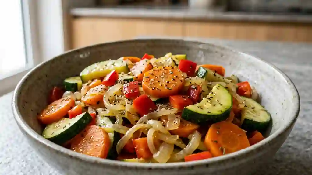 Poêlée fondante de légumes à la provençale - Photo de présentation