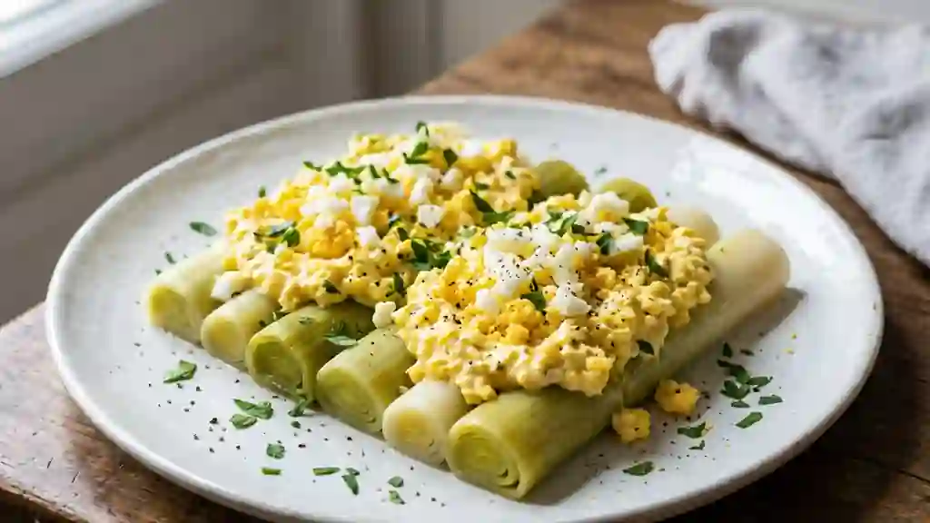Poireaux Mimosa Fondants - Photo de présentation