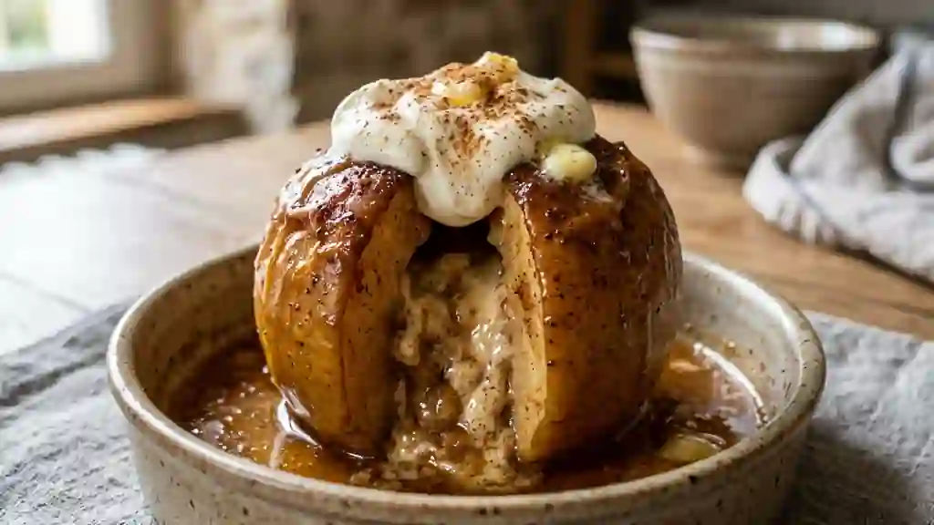 Pommes au four fondantes au Calvados - Photo de présentation