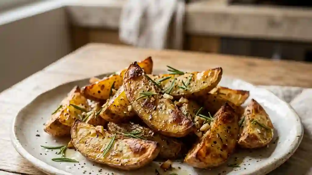 Pommes de terre rôties ail et romarin - Photo de présentation