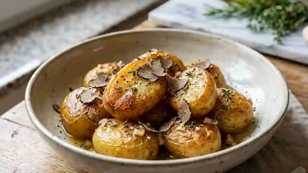Pommes de terre fondantes à la truffe - Photo de présentation