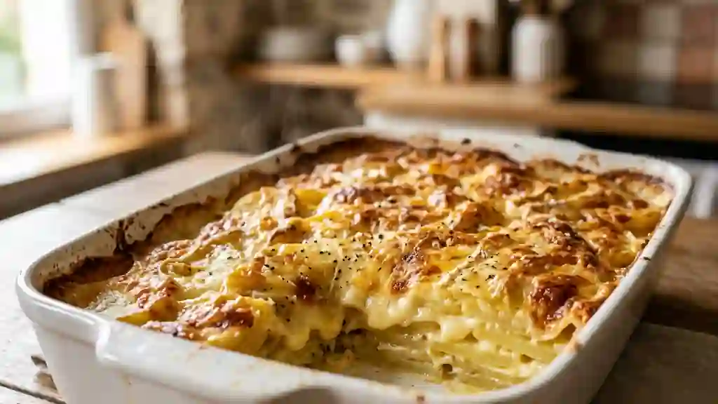 Pommes de terre fondantes au brie coulant - Photo de présentation