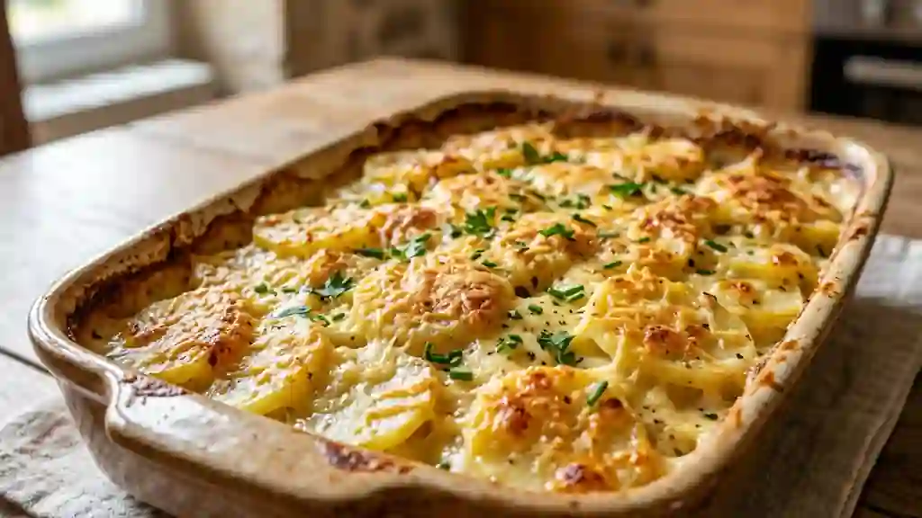 Gratin de pommes de terre fondant au Carré Frais - Photo de présentation
