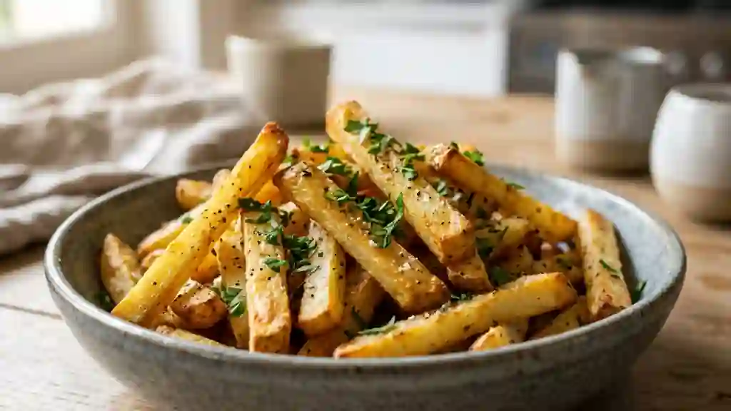 Pommes Nouchettes Croustillantes à l'Ail - Photo de présentation