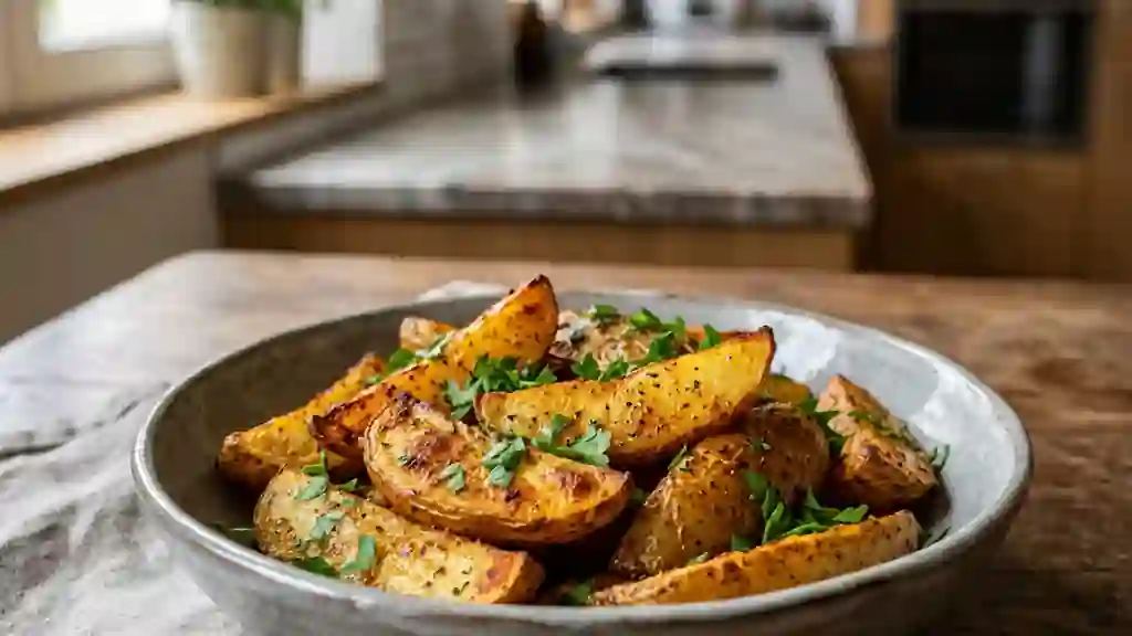 Potatoes croustillantes au cumin et paprika - Photo de présentation