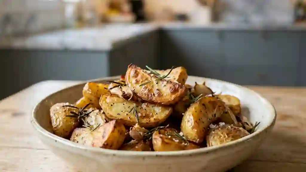 Pommes de terre rôties craquantes et fondantes - Photo de présentation