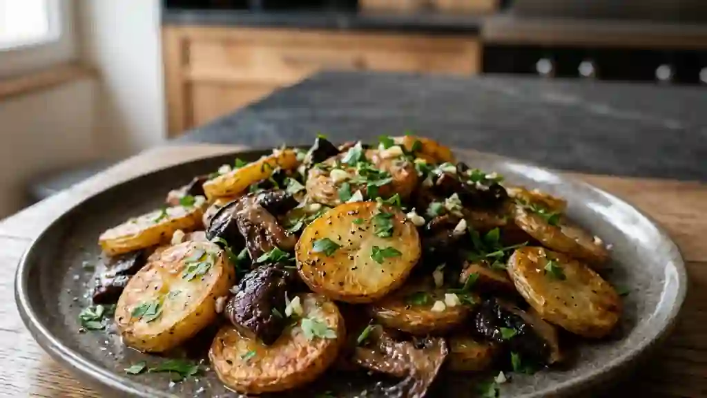 Pommes sarladaises aux cèpes crousti-fondantes - Photo de présentation
