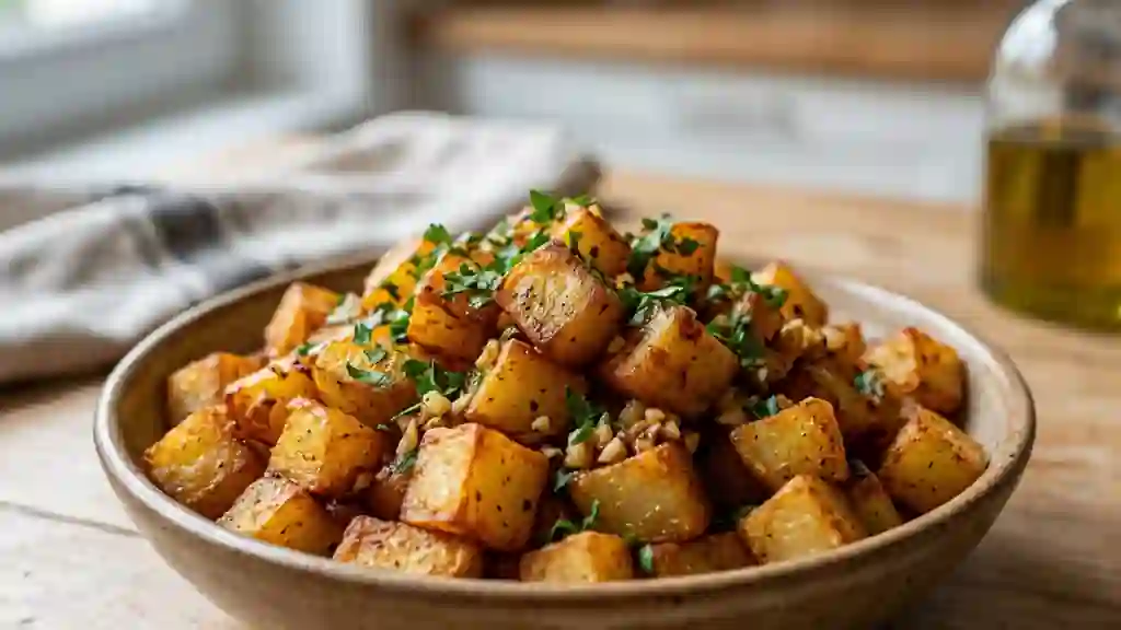 Pommes de terre à la portugaise croustillantes - Photo de présentation
