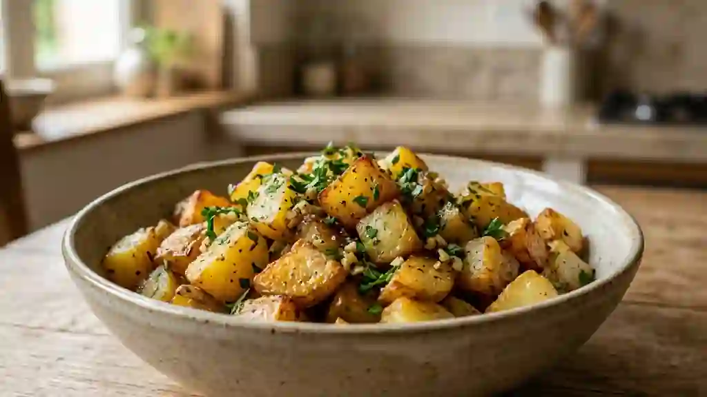 Pommes sautées à l'ail : dorées et fondantes - Photo de présentation