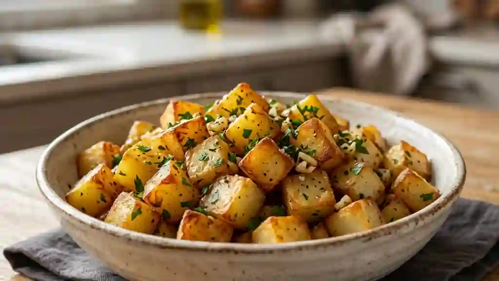 Pommes de terre persillées ultra-croustillantes - Photo de présentation