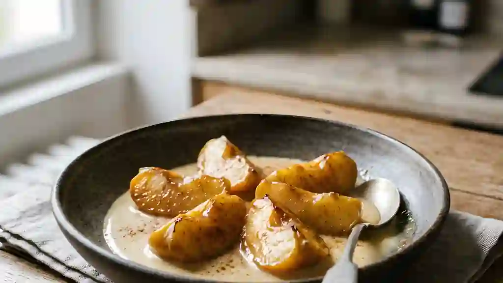Pommes, crème et Calvados - Photo de présentation