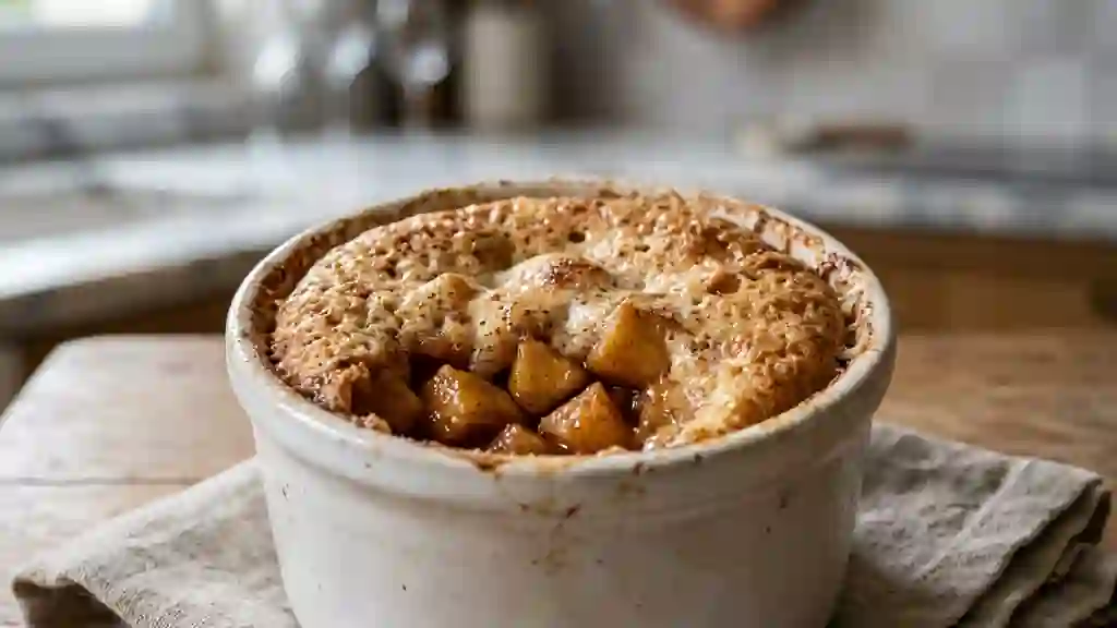 Pommes fondantes à la crème mousseuse - Photo de présentation