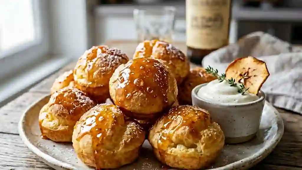 Pommes soufflées au Calvados, l'extase croquante - Photo de présentation