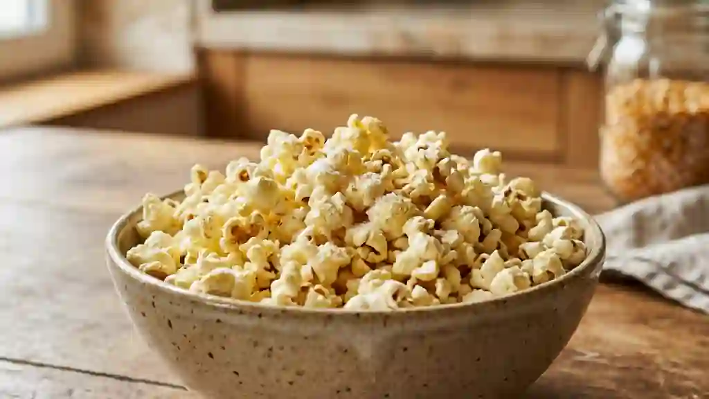 Popcorn ultra-croustillant salé ou sucré - Photo de présentation