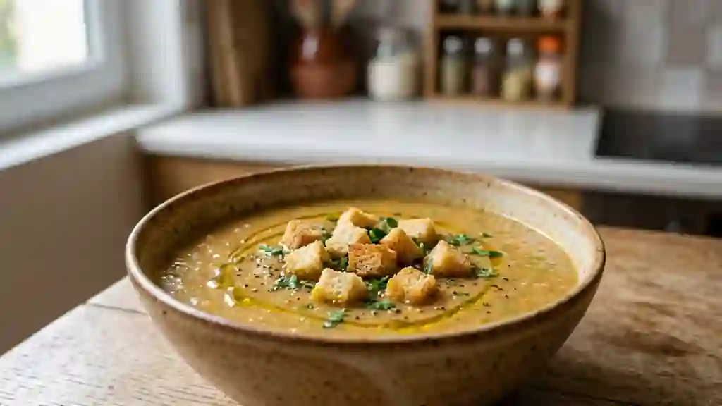 Velouté de légumes fondant et onctueux - Photo de présentation
