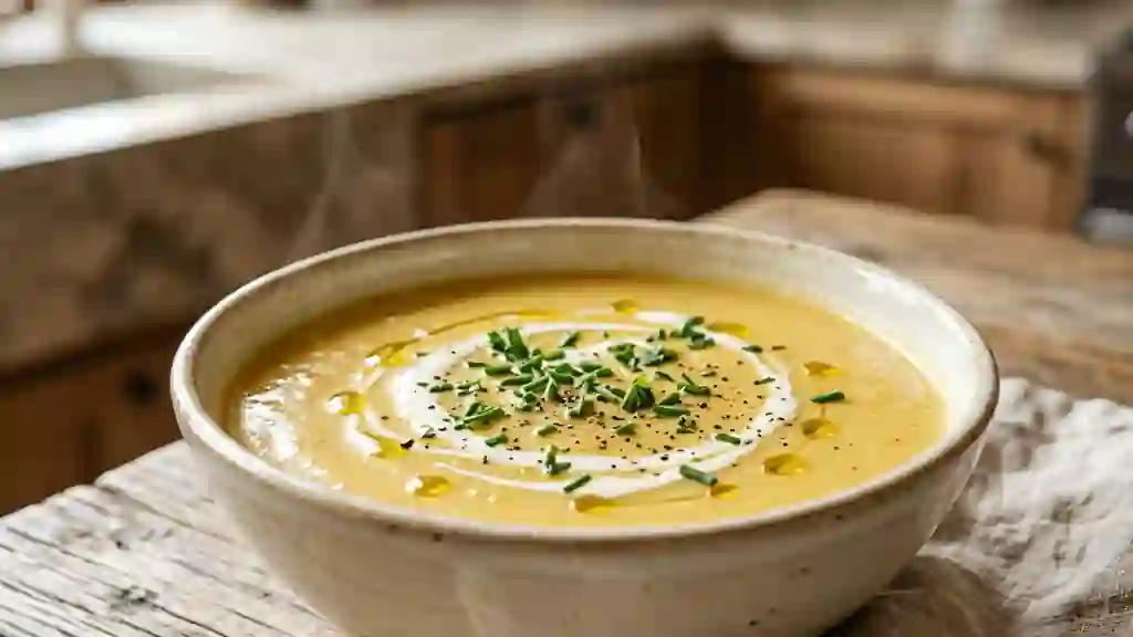 Velouté onctueux à la moutarde de Dijon - Photo de présentation