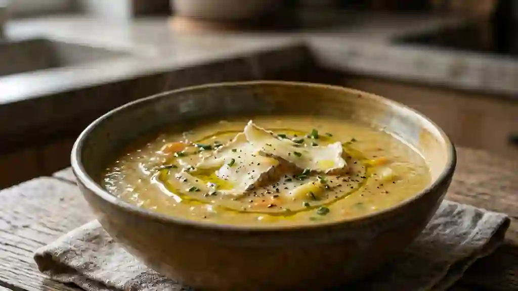 Velouté de légumes à la Tomme de Savoie - Photo de présentation