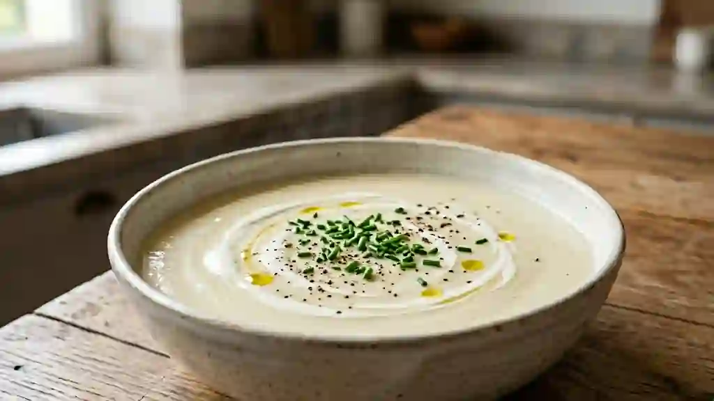 Velouté de riz onctueux et soyeux - Photo de présentation