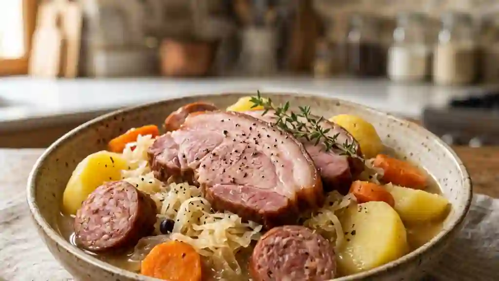 Potée Lorraine Fondante au Fumet de Morteau - Photo de présentation
