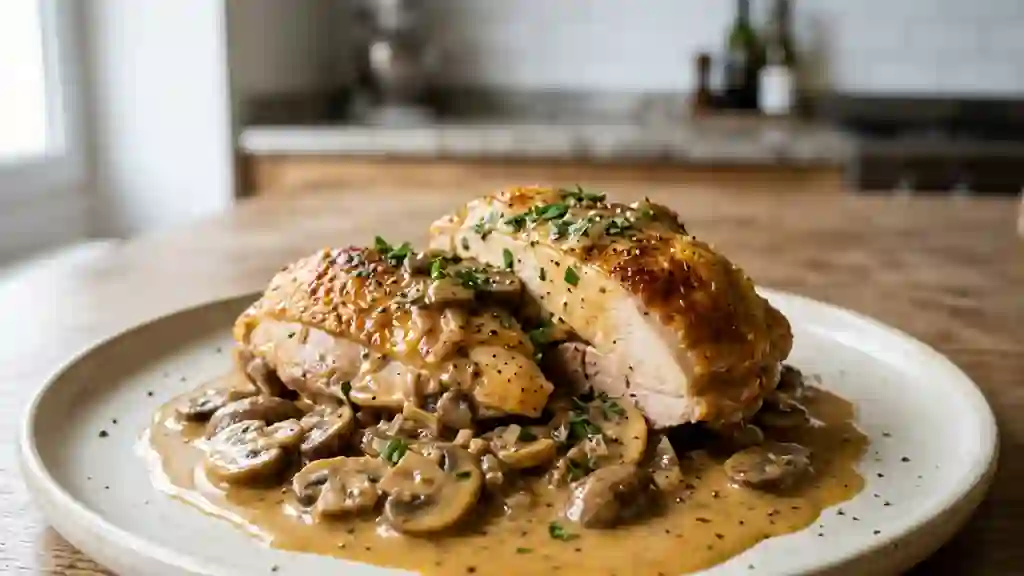 Poularde Souvaroff rôtie au Cognac - Photo de présentation
