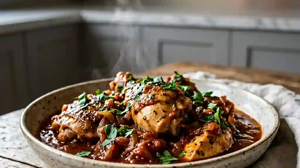 Poulet à la corbaraise tendre et parfumé - Photo de présentation
