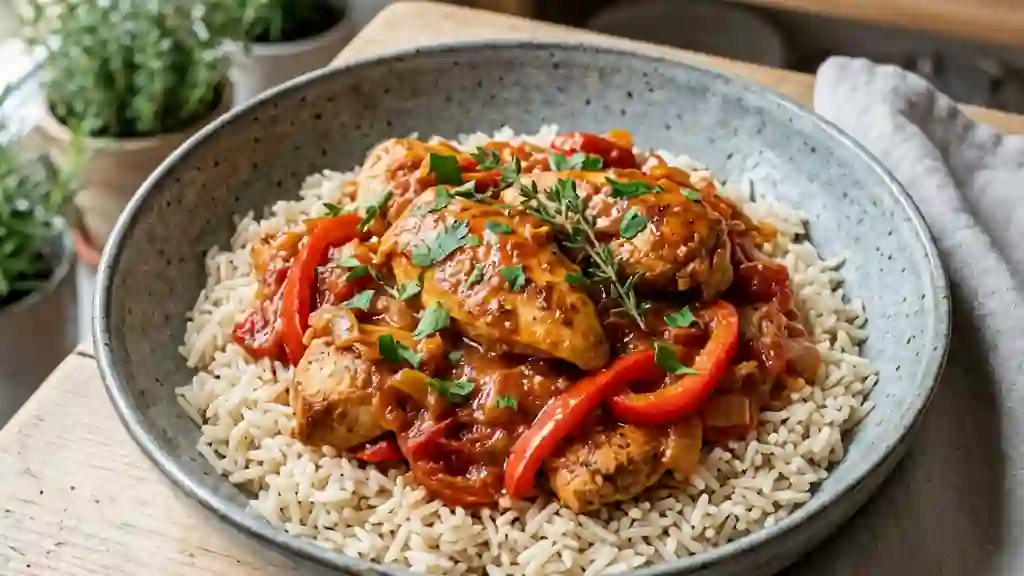 Poulet Louisiane Épicé et Fondant - Photo de présentation
