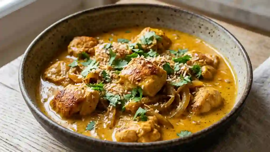 Poulet Curry Coco Crémeux - Photo de présentation