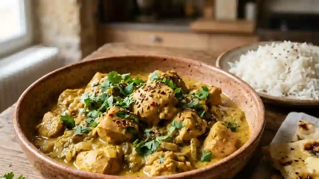 Poulet Kalia fondant au yaourt et épices - Photo de présentation