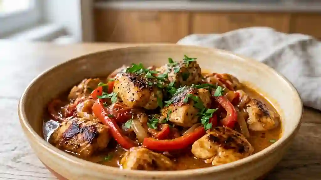 Poulet Castro fondant au paprika fumé - Photo de présentation
