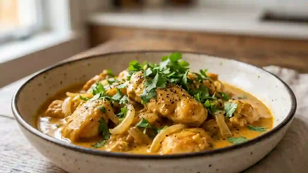 Poulet Coco Crémeux à la Coriandre - Photo de présentation
