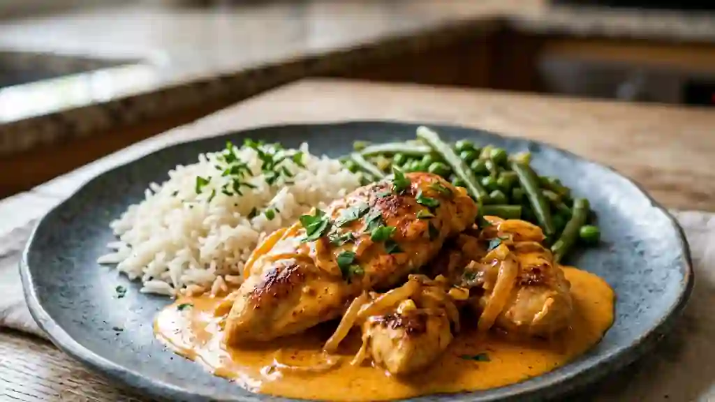 Poulet crémeux au paprika fumé - Photo de présentation