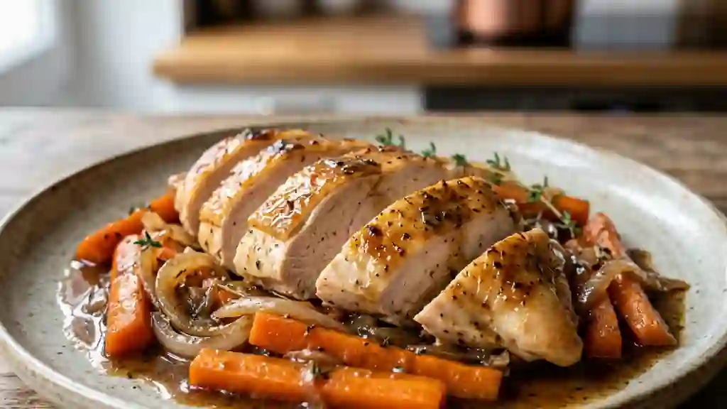 Poulet des moines fondant au paprika - Photo de présentation