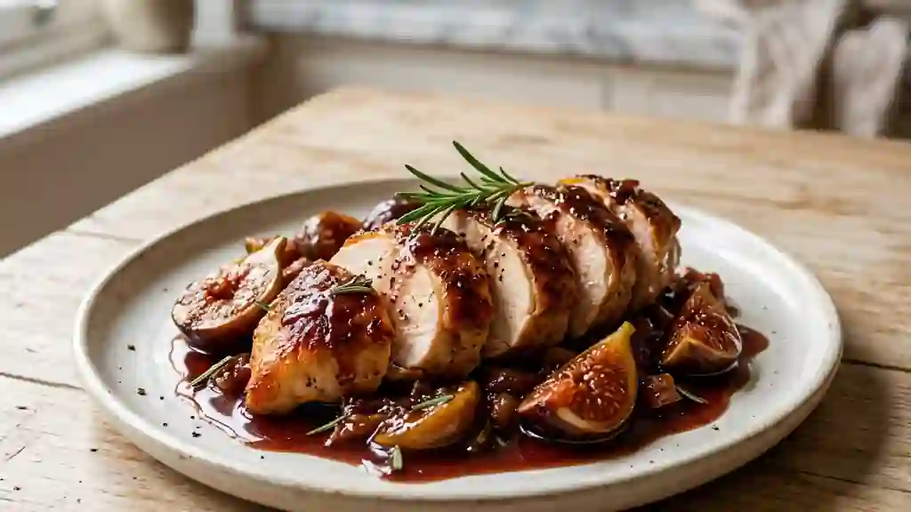 Poulet Fondant aux Figues et Miel - Photo de présentation