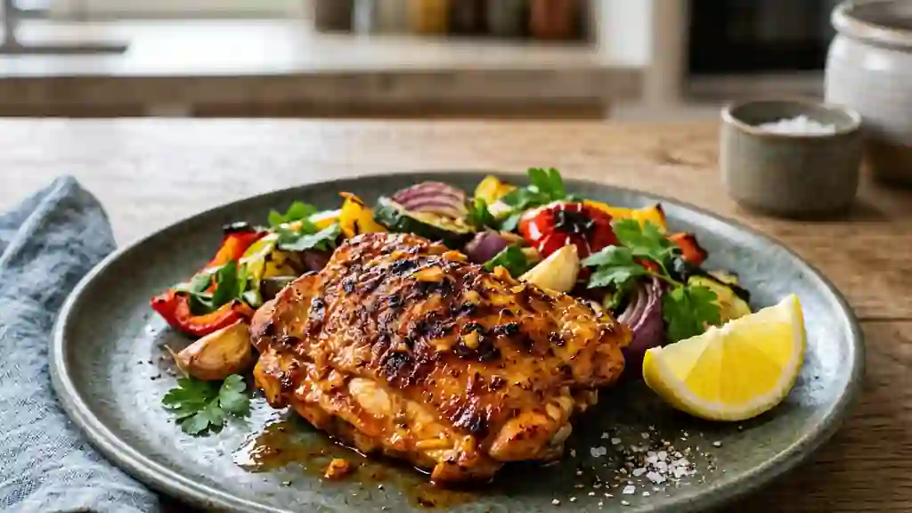 Poulet Piri-Piri : Peau Croustillante et Pimentée - Photo de présentation
