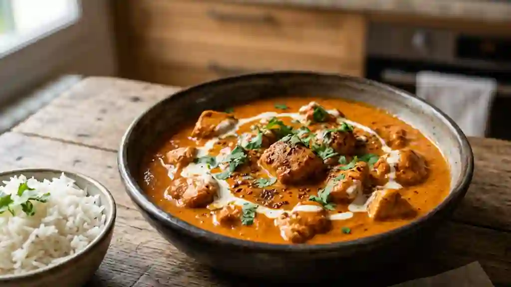 Poulet Makhani onctueux aux épices - Photo de présentation