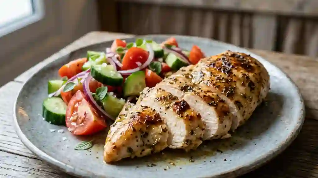 Poulet Mariné au Yaourt et Citron - Photo de présentation