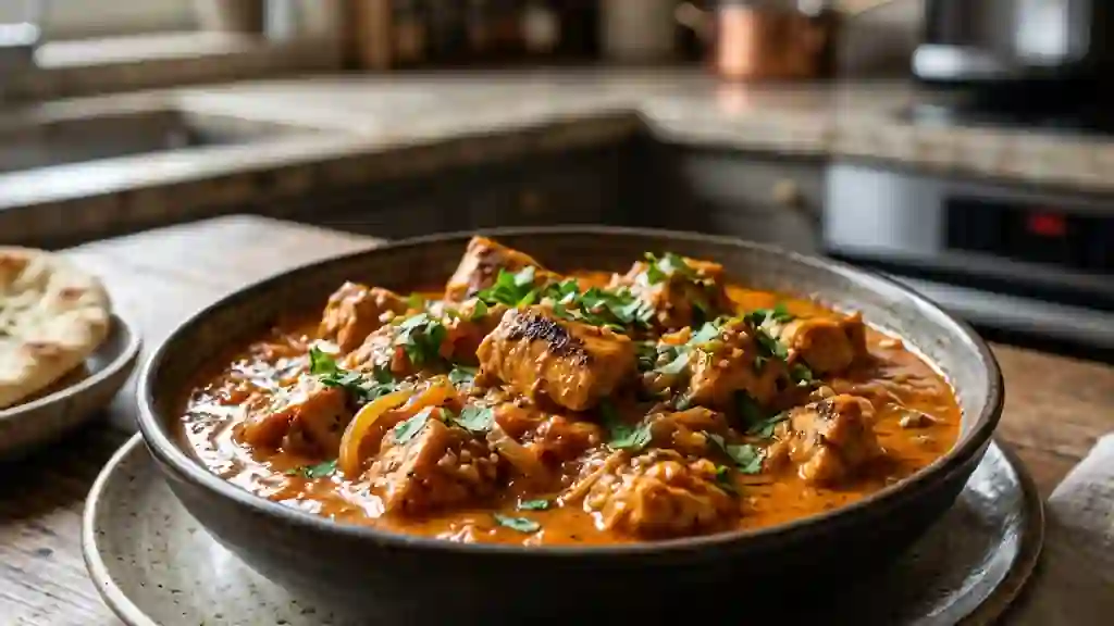 Poulet Massala fondant et crémeux - Photo de présentation