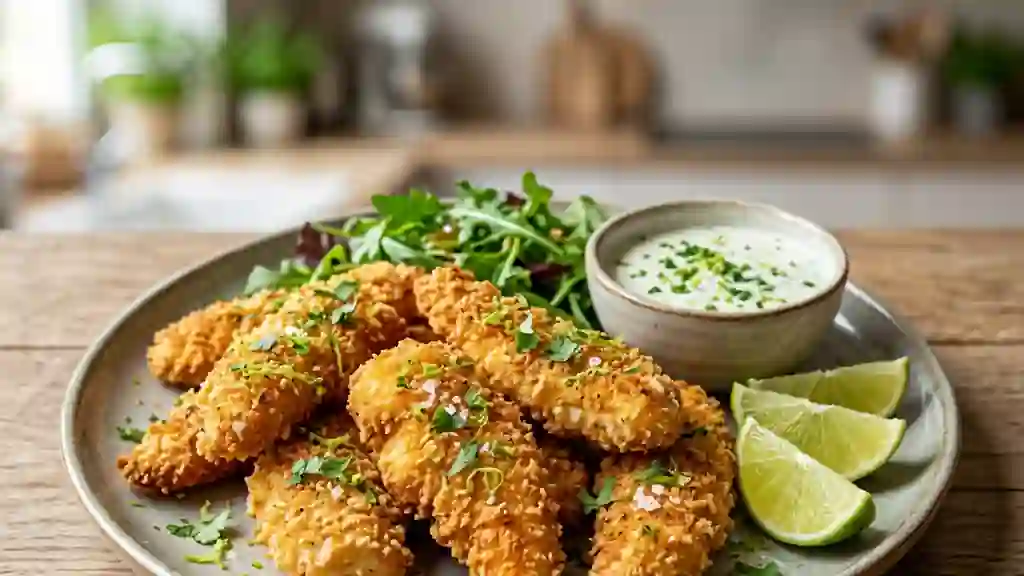Poulet pané au citron vert ultra-crispy - Photo de présentation