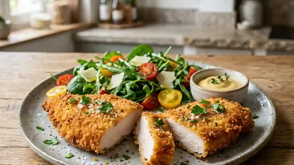 Poulet Pané à la Moutarde Croustillant - Photo de présentation