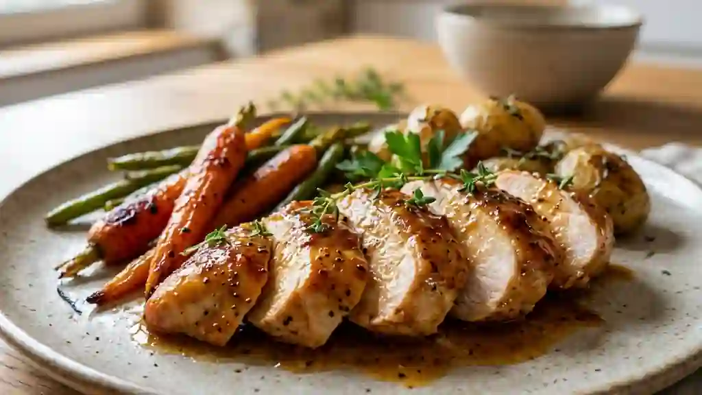 Poulet Caramélisé au Sirop d'Érable - Photo de présentation