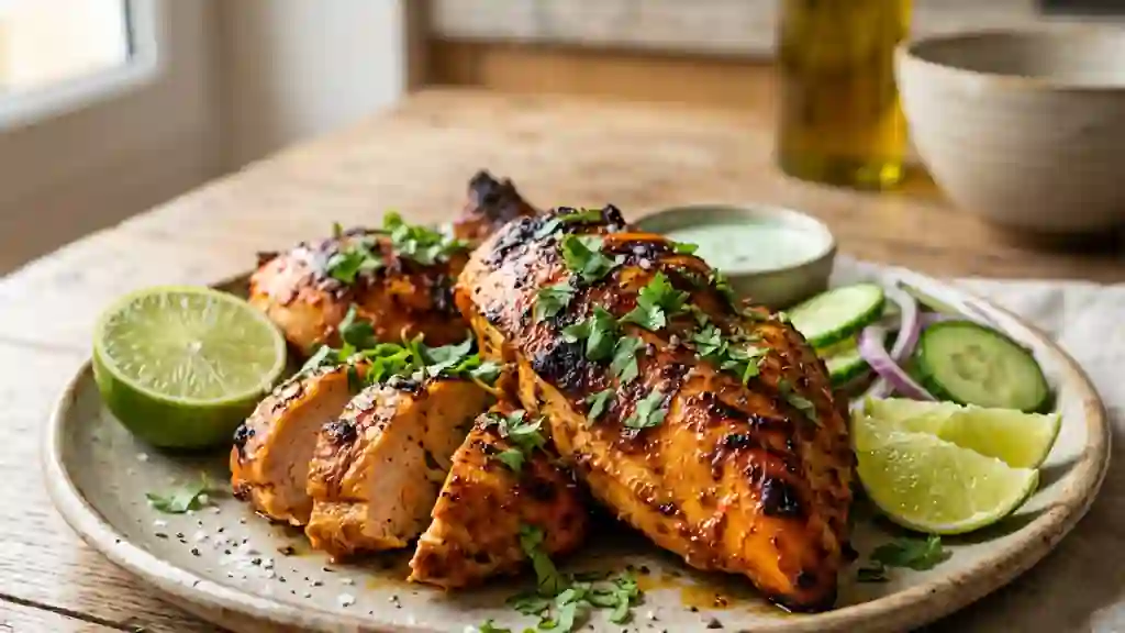 Poulet Tandoori Épicé et Moelleux - Photo de présentation