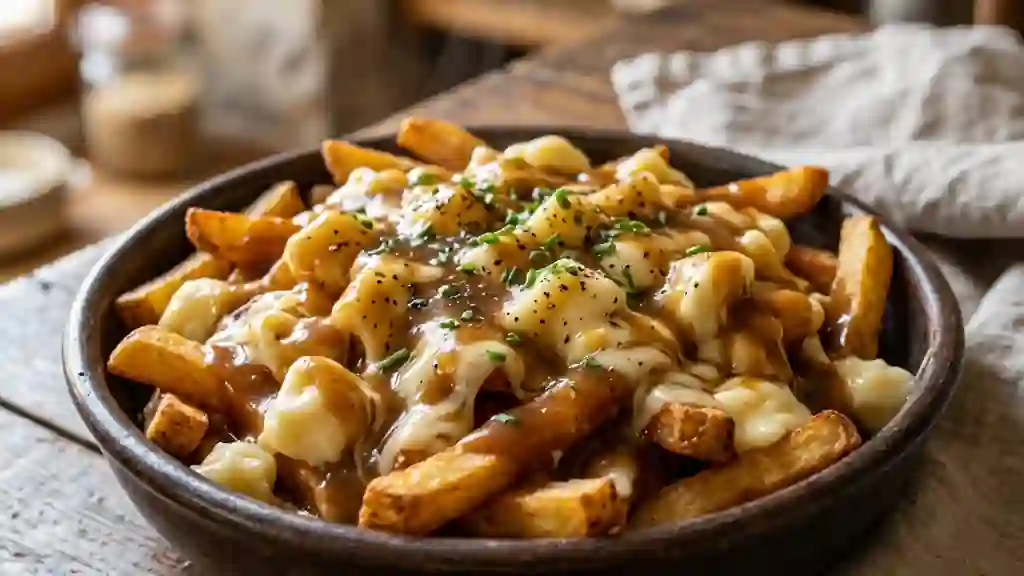 Poutine Croustillante au Fromage Fondant - Photo de présentation