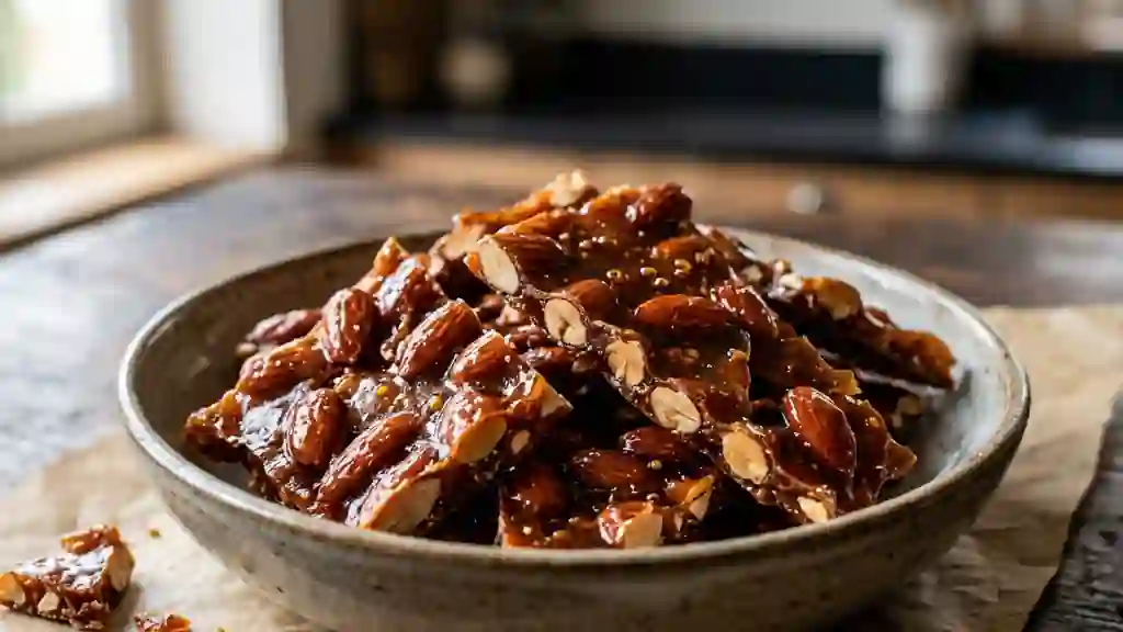 Pralines aux amandes croquantes et beurrées - Photo de présentation