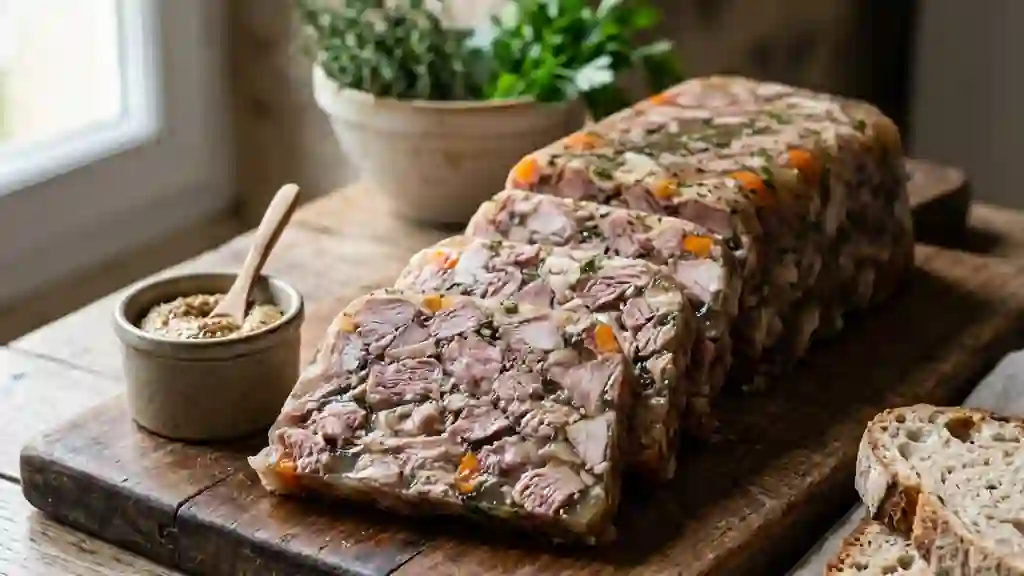 Presskopf paysan fondant et persillé - Photo de présentation